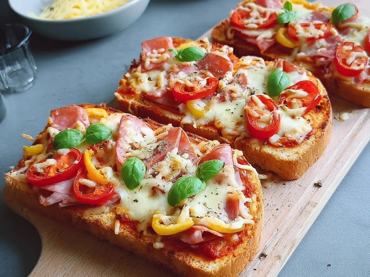 Airfryer Pizza-Toast: Schnell & knusprig in Minuten - Bild 2