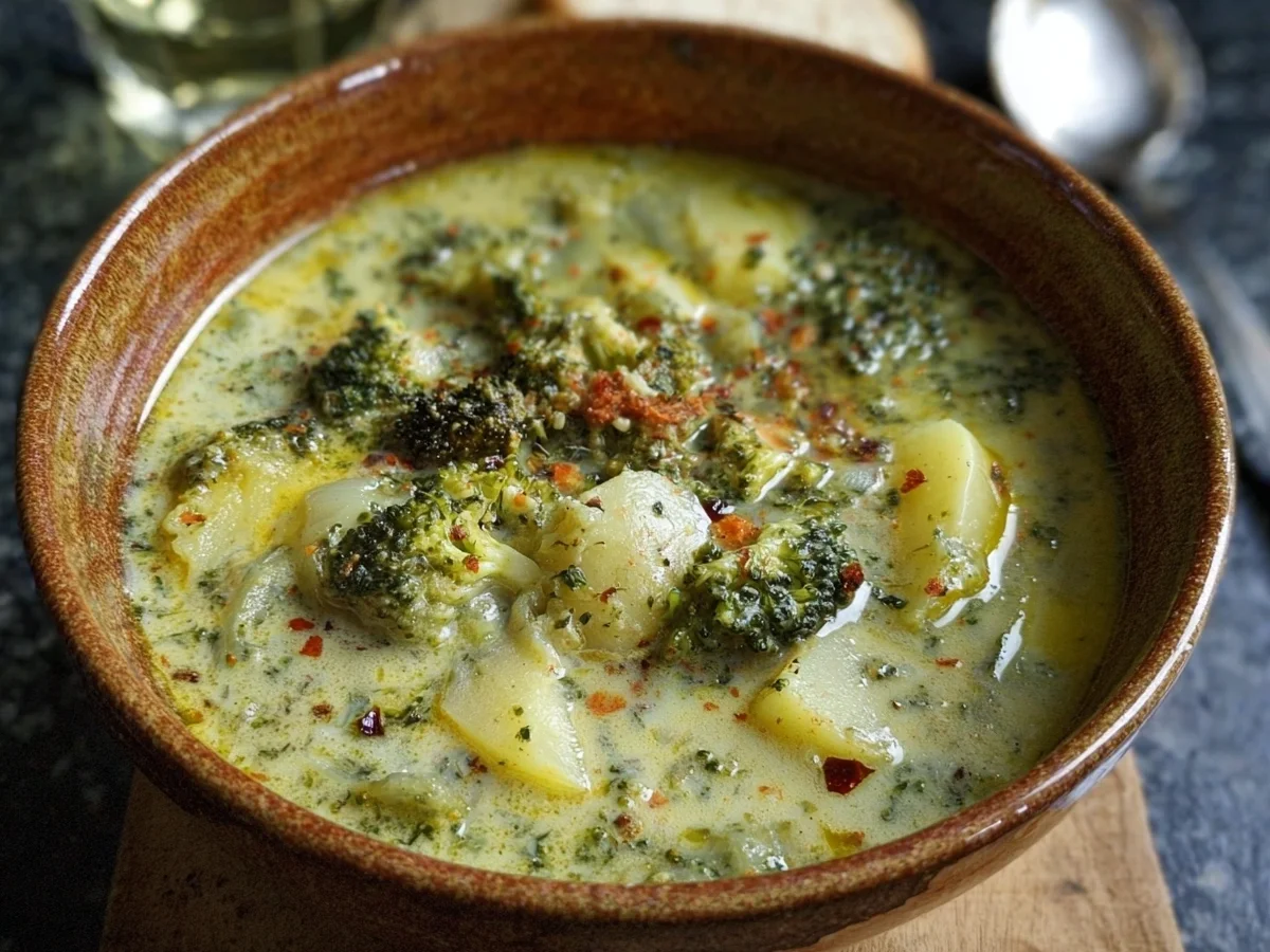 Brokkoli-Kartoffelsuppe: Schnell & Einfach Rezept - Bild 1