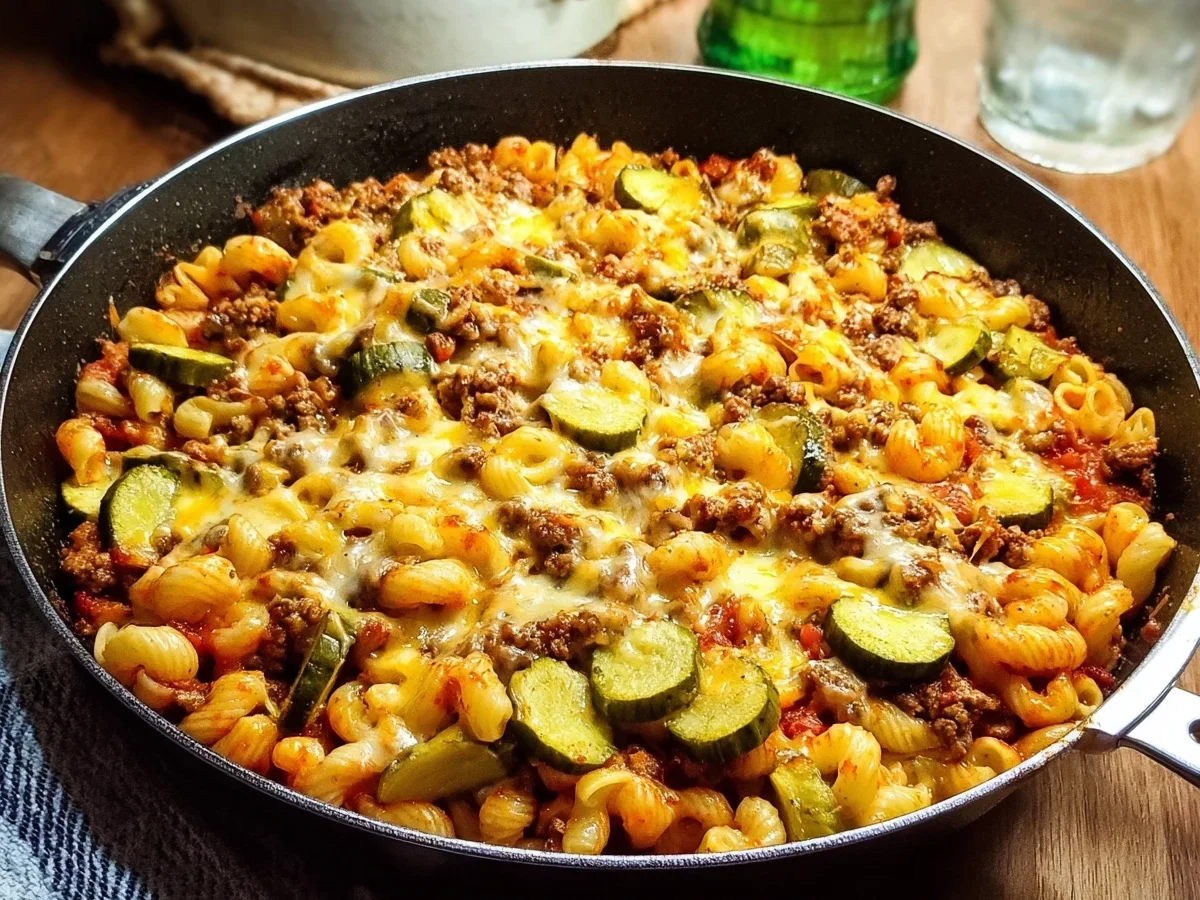 Cheeseburger-Pfanne: Schnell, cremig & familienfreundlich - Bild 1