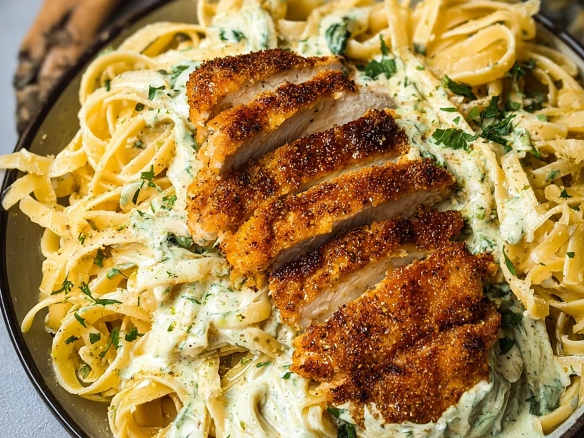 Cremige Alfredo Pasta mit Hähnchen: Mein Seelenfutter - Bild 2