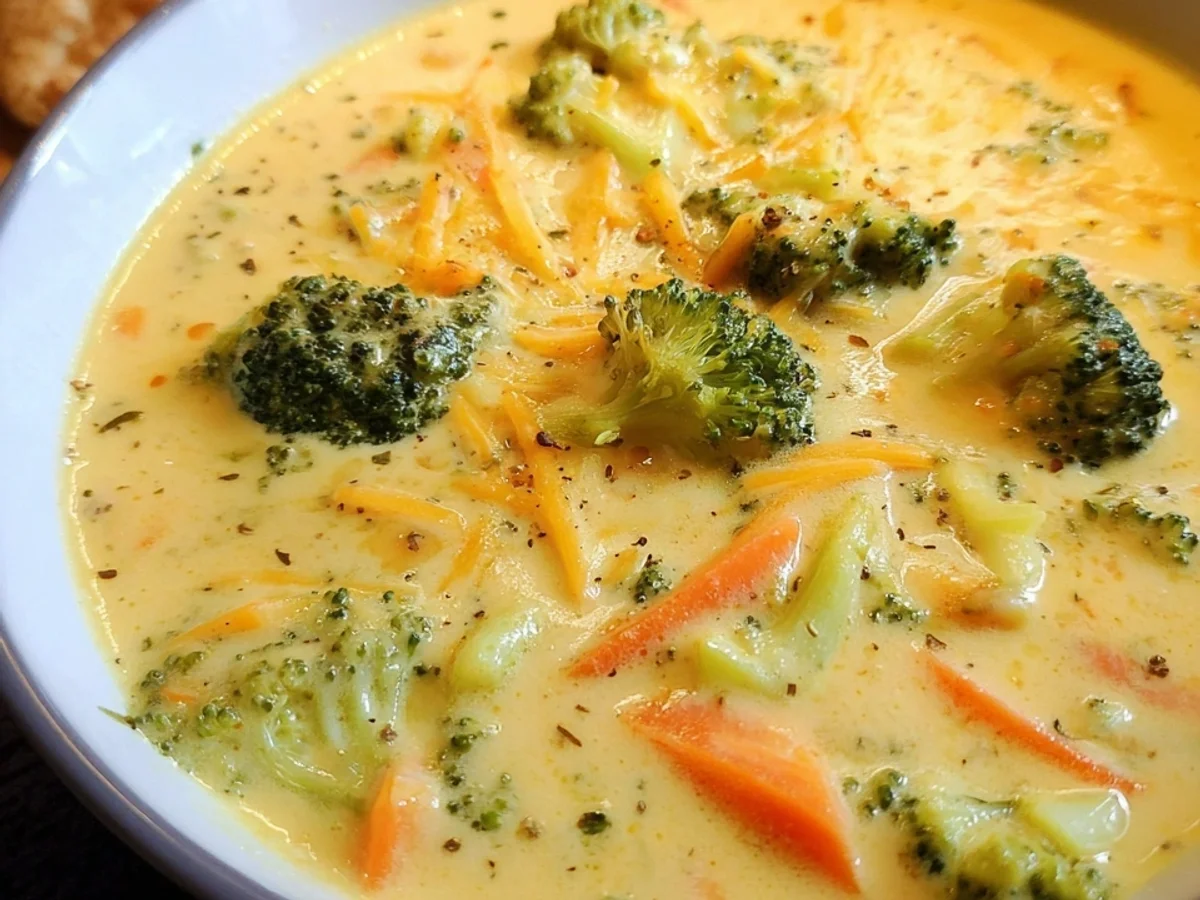 Cremige Brokkoli-Käse-Suppe mit Möhren Seelenfutter pur - Bild 2