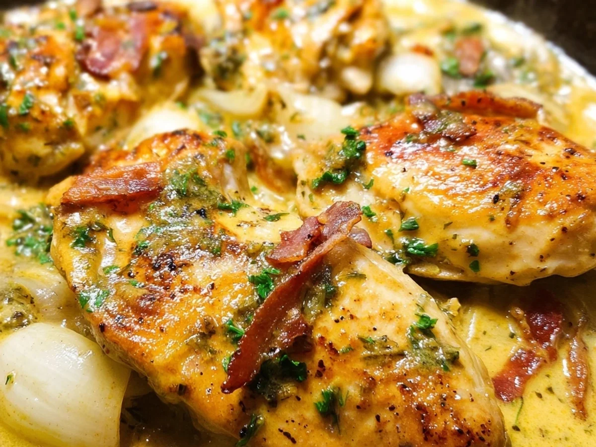 Cremiges Honig-Senf-Hähnchen: Schnell & lecker zubereitet - Bild 1