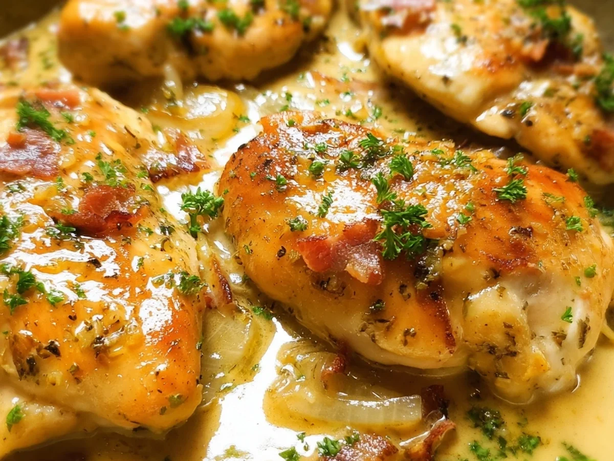 Cremiges Honig-Senf-Hähnchen: Schnell & lecker zubereitet - Bild 2