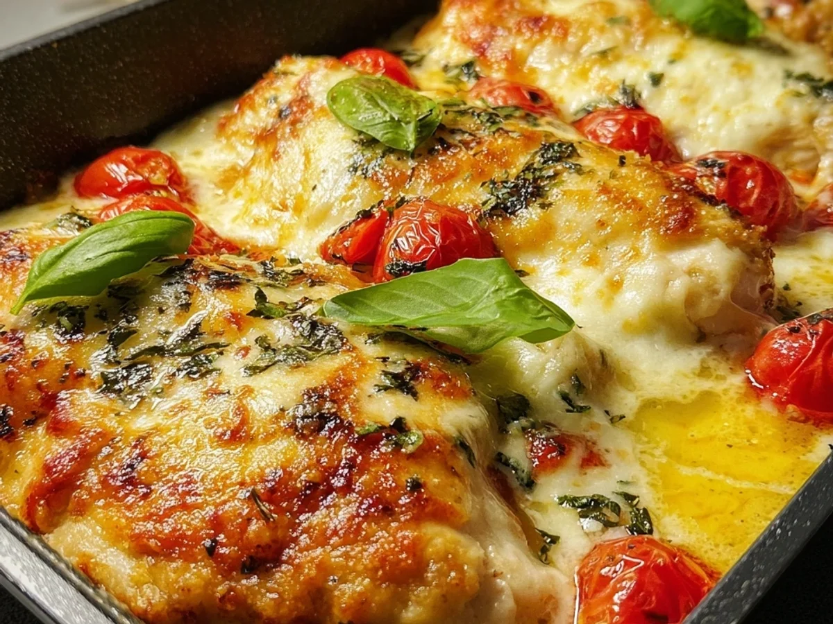 Cremiges Mozzarella Hähnchen: Schnell & Herzhaft - Bild 2