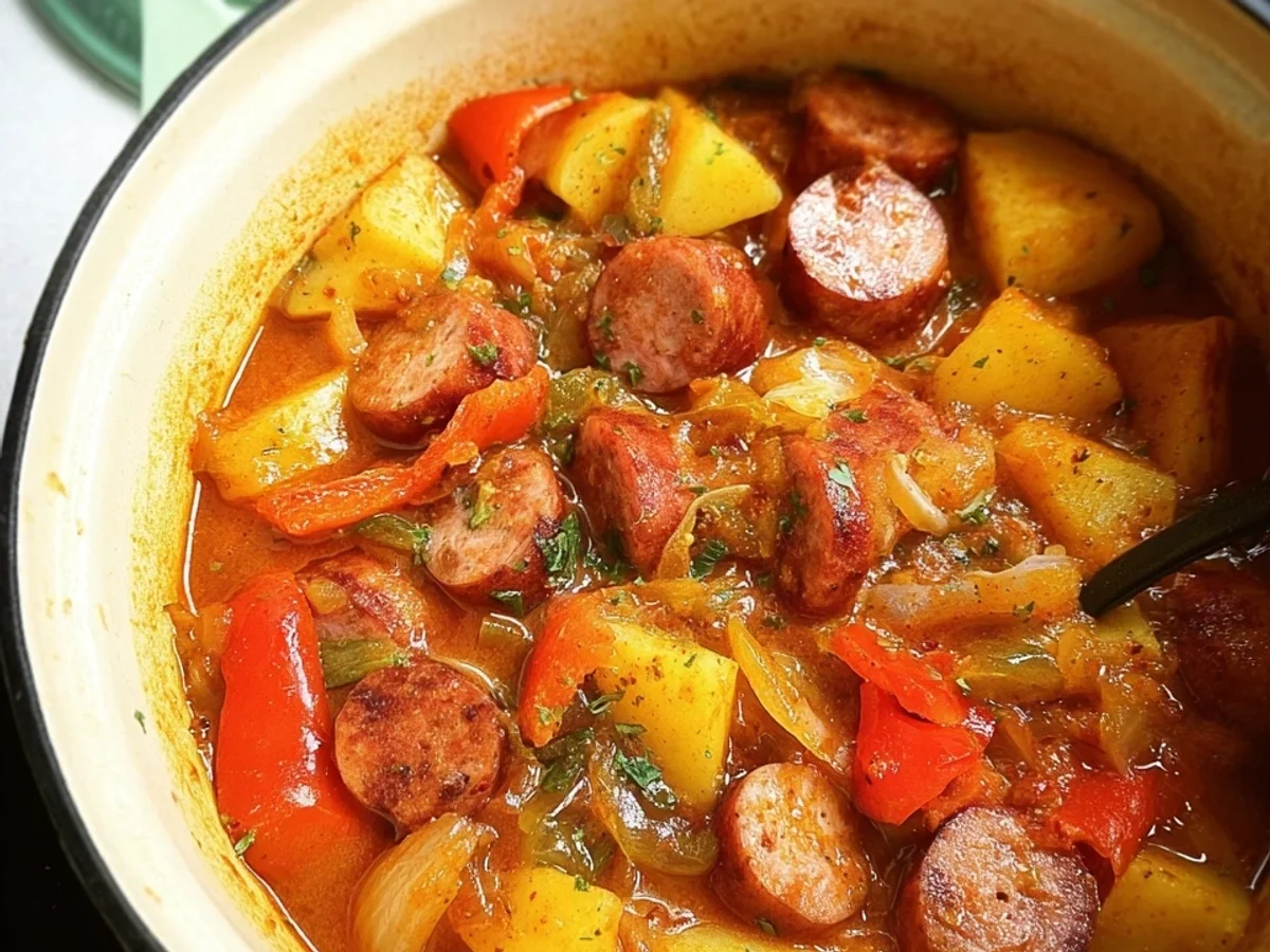 Currywurst Eintopf: Einfaches & schnelles Rezept - Bild 1