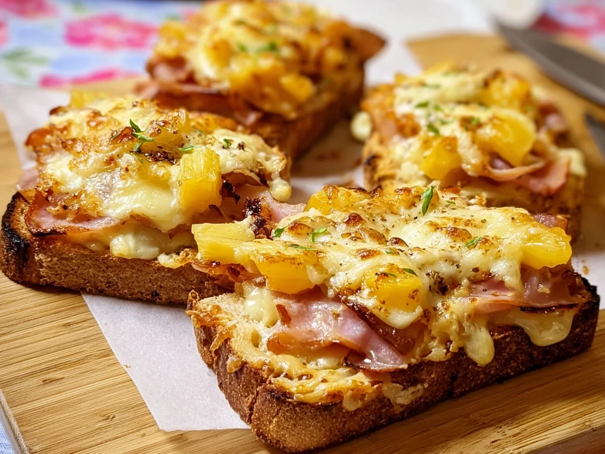 Edel-Toast-Hawaii: Beliebter Klassiker schnell zubereitet - Bild 1