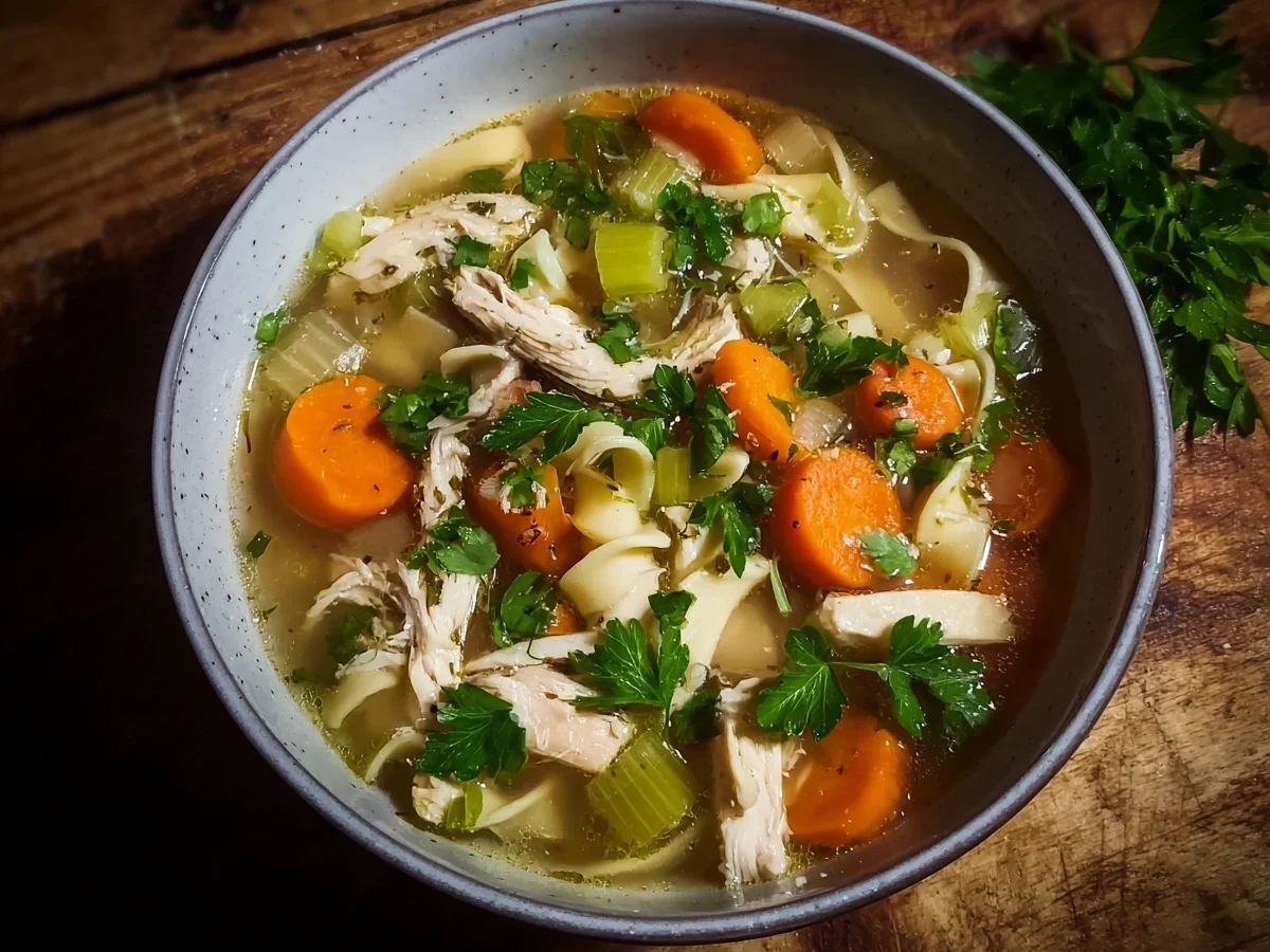 Einfache & schnelle Hühnersuppe selbst gemacht - Bild 1
