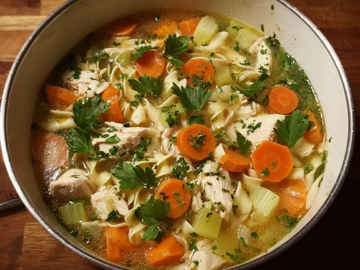 Einfache & schnelle Hühnersuppe selbst gemacht - Bild 2