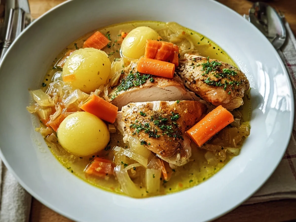 Einfaches Wurzelfleisch vom Huhn Rezept - Bild 1