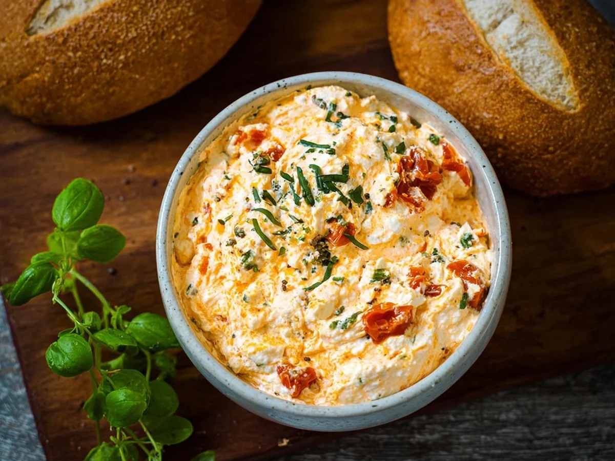 Feta-Quark-Dip mit getrockneten Tomaten: Schnell & Lecker - Bild 2