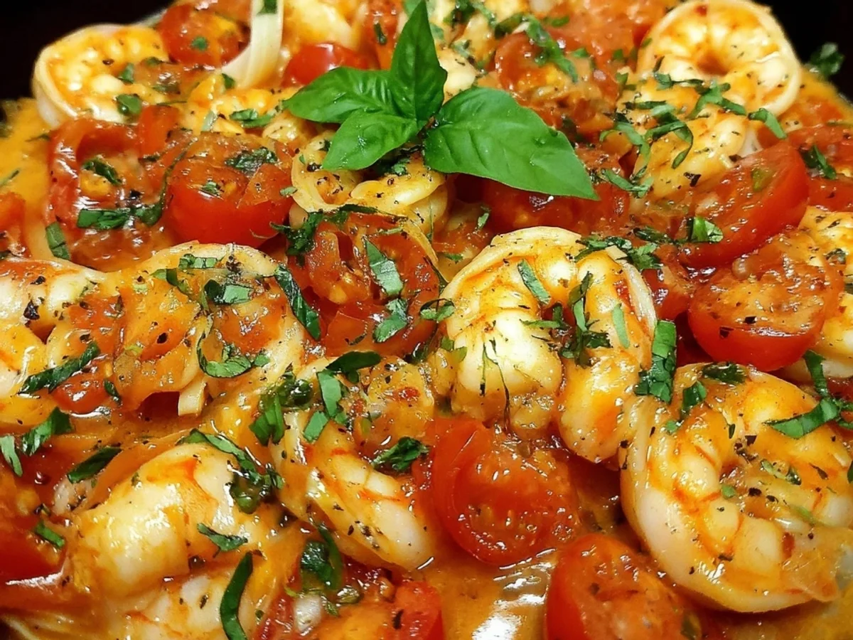 Garnelen-Tomaten-Sahne-Soße: Cremig wie beim Italiener - Bild 2