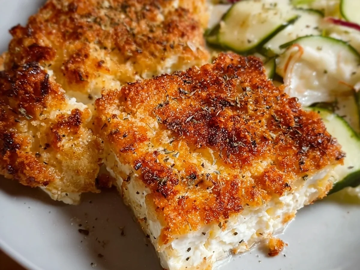 Gebackener Feta mit Mandelkruste: Mediterraner Genuss - Bild 1