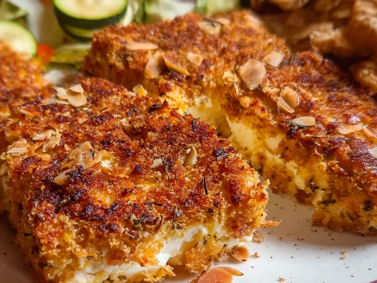 Gebackener Feta mit Mandelkruste: Mediterraner Genuss - Bild 2