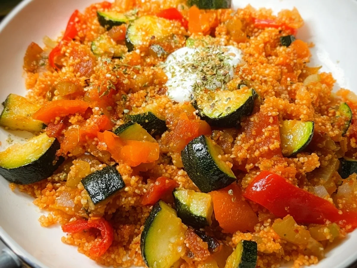 Gesunde Bulgurpfanne mit Gemüse: Schnell & Lecker - Bild 2