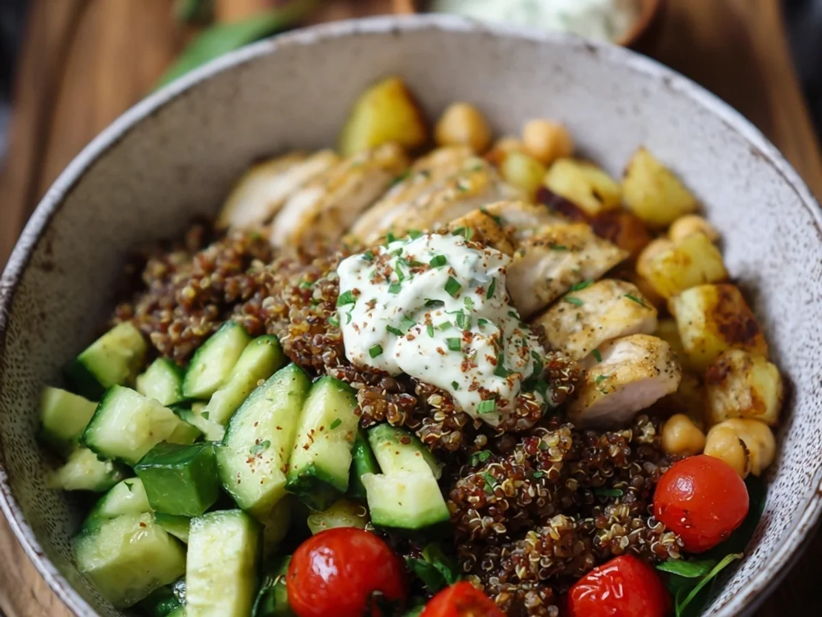 Gesunde Sattmacher Protein Bowl zum Abnehmen - Bild 2