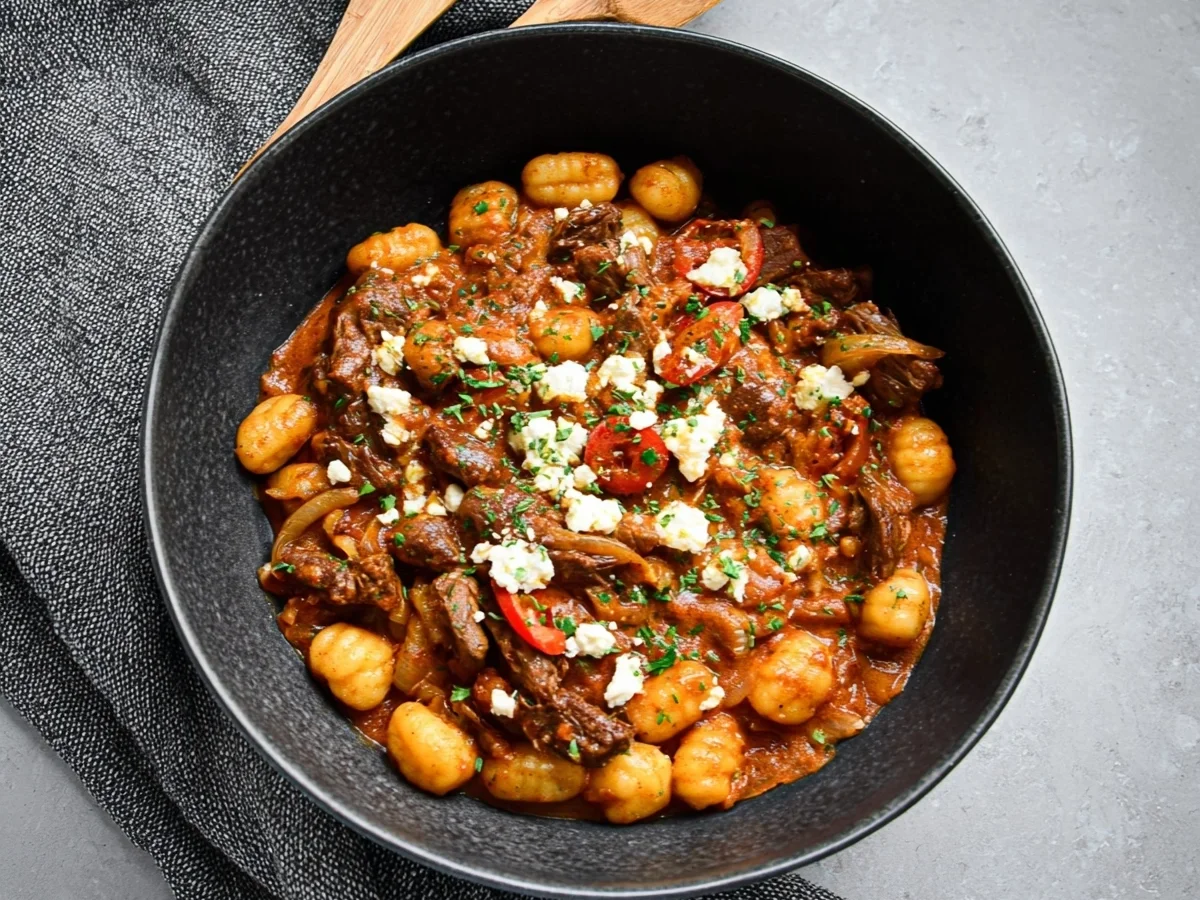 Gnocchi Lammgyros Topf: Schnelles Familienessen - Bild 1