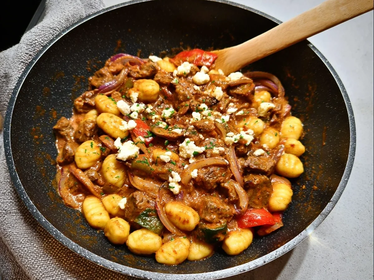 Gnocchi Lammgyros Topf: Schnelles Familienessen - Bild 2