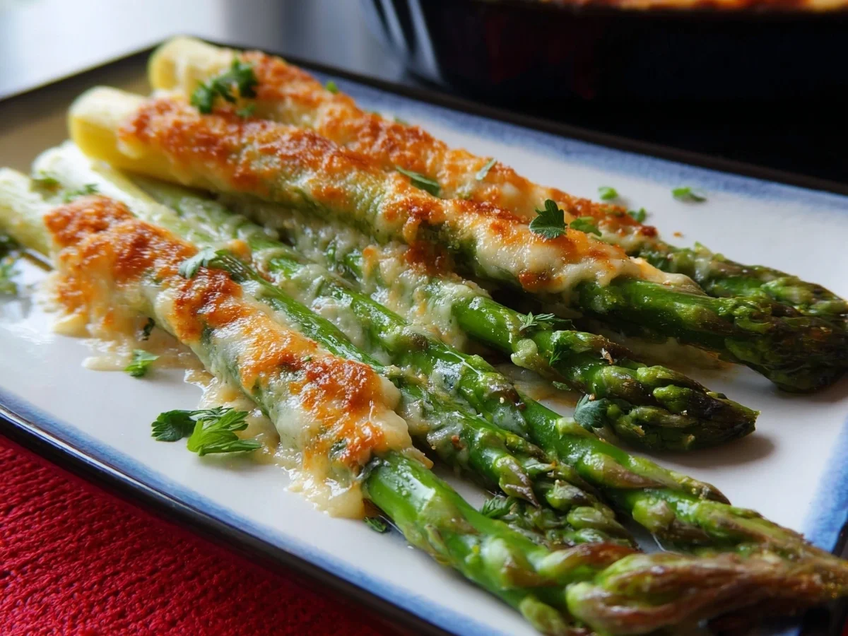 Grüner Spargel mit Parmesan-Kruste: Sommerliche Beilage - Bild 2