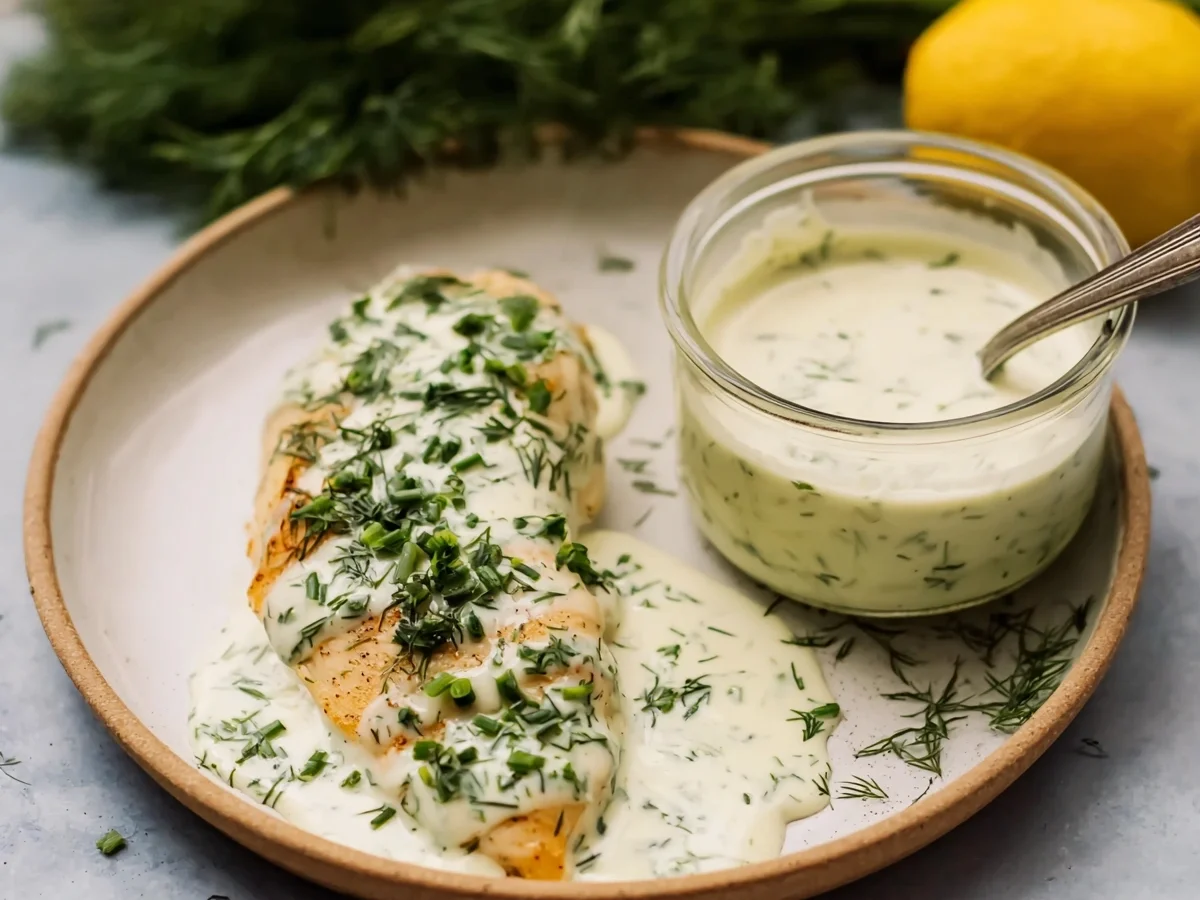 Helle Kräutersauce: Einfaches Rezept für Fisch & mehr - Bild 1