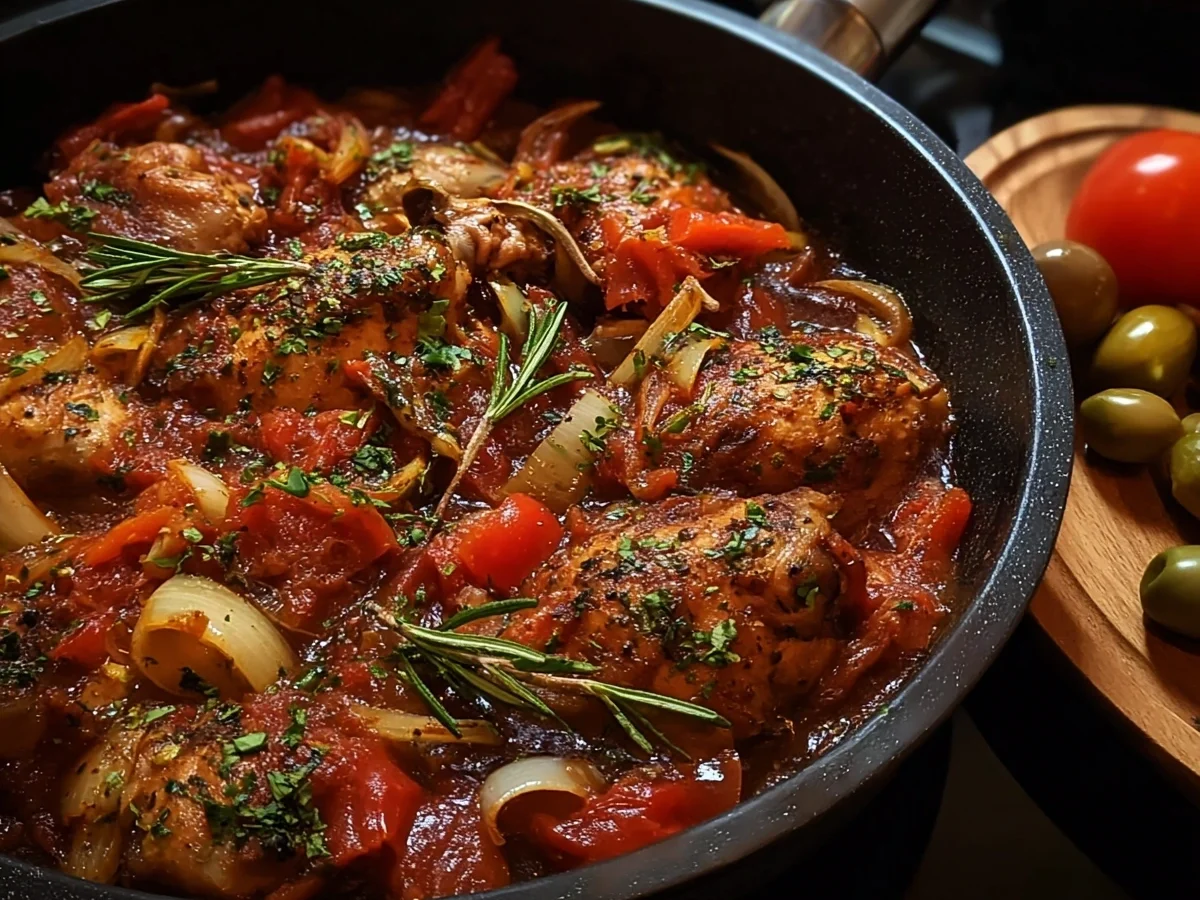 Hähnchen alla Cacciatora: Rustikales Toskana-Rezept - Bild 1