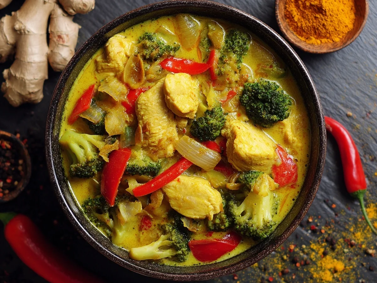 Hähnchen Curry Low Carb: Gesund & Schnell Zubereitet - Bild 2