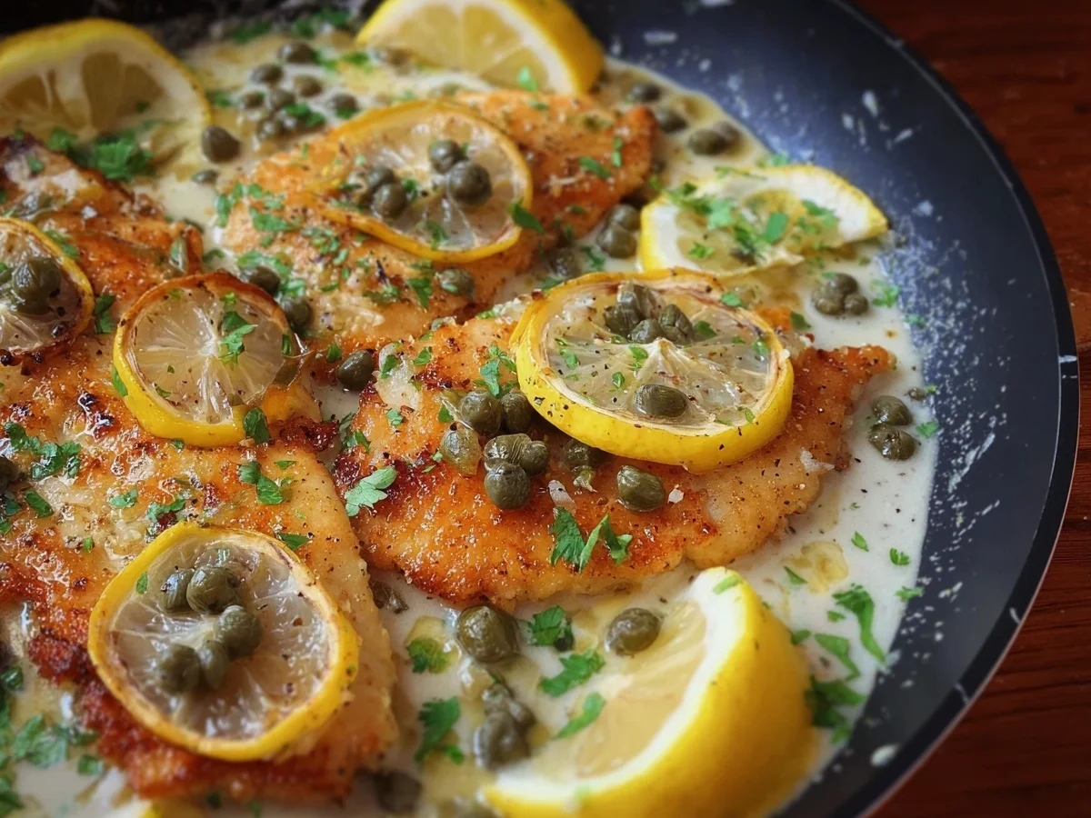 Hähnchen Piccata mit Zitrone: Italienischer Klassiker - Bild 1