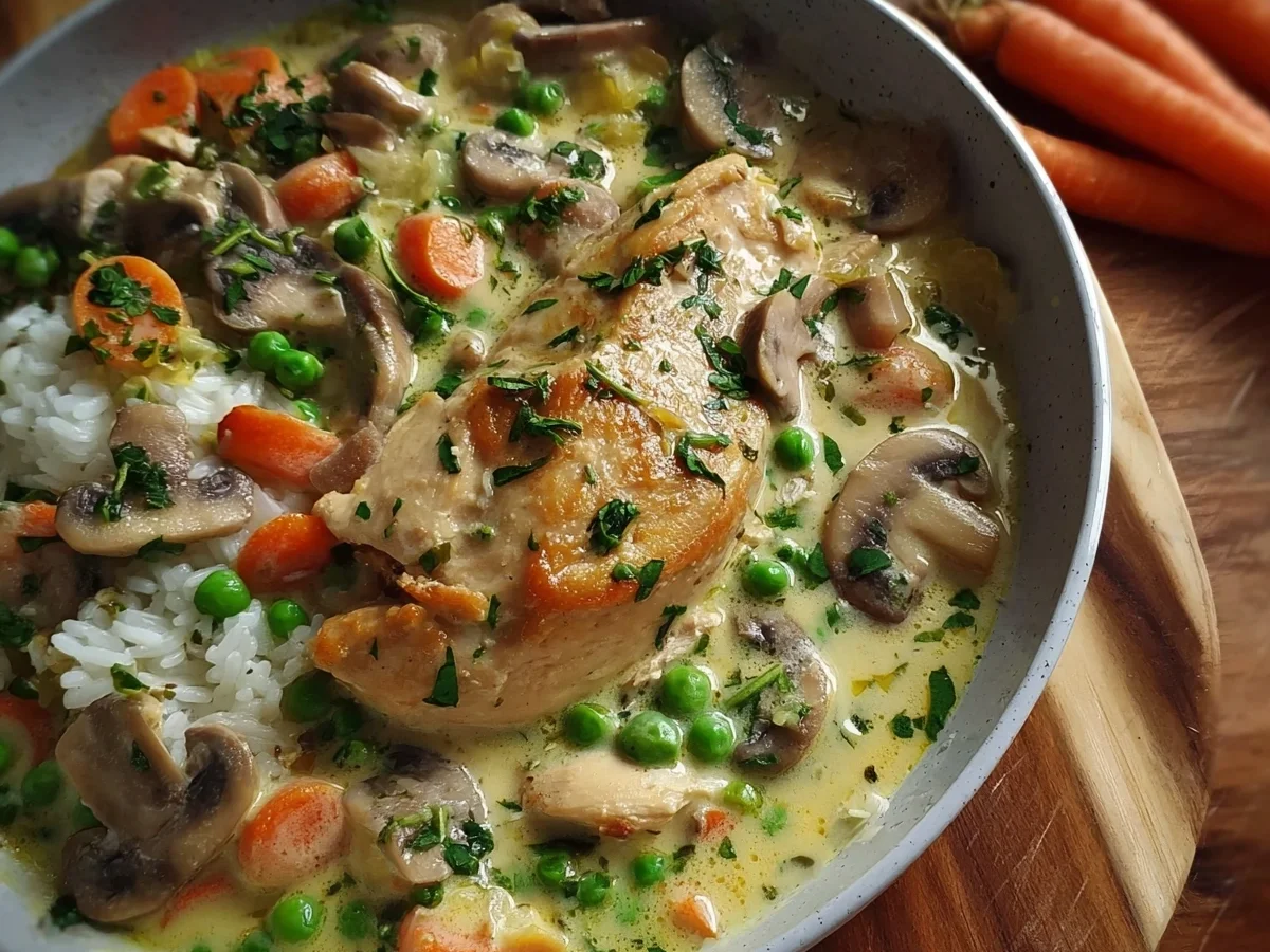 Hühnerfrikassee Rezept: Schnell & einfach zubereiten - Bild 2