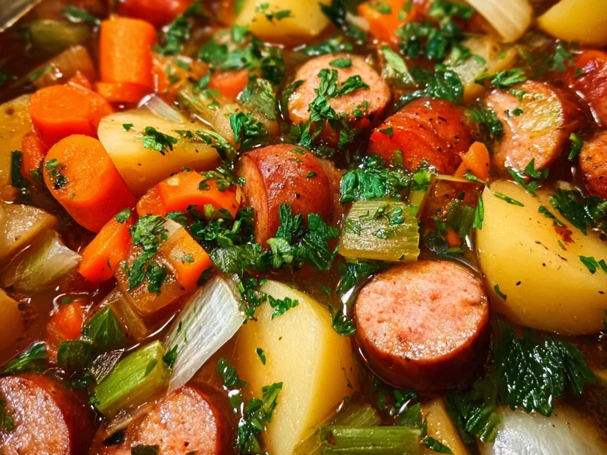 Kartoffeleintopf mit Würstchen: Herzhaftes Familiengericht - Bild 2