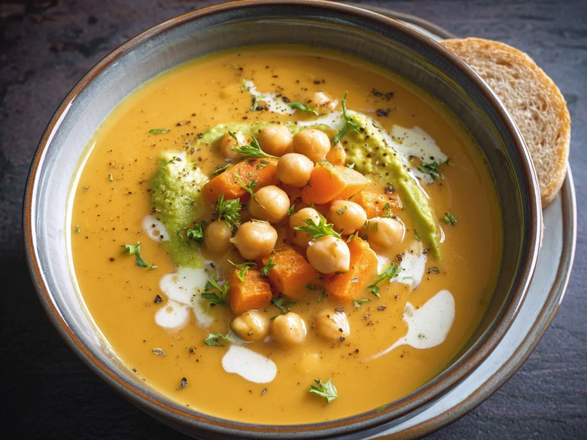 Kichererbsen-Möhren-Suppe: Cremig, gesund & einfach - Bild 1