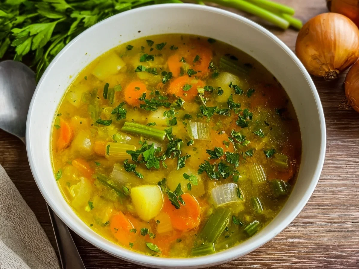 Klassische Gemüsesuppe mit frischem Suppengrün - Bild 2