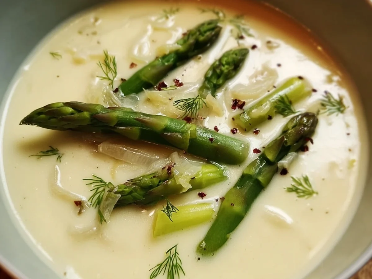 Klassische Spargelcremesuppe: Schnell & Cremig Genießen - Bild 2