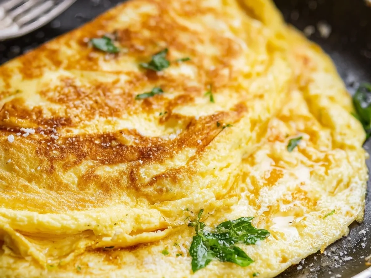 Klassisches Omelett: Einfaches & schnelles Grundrezept - Bild 1