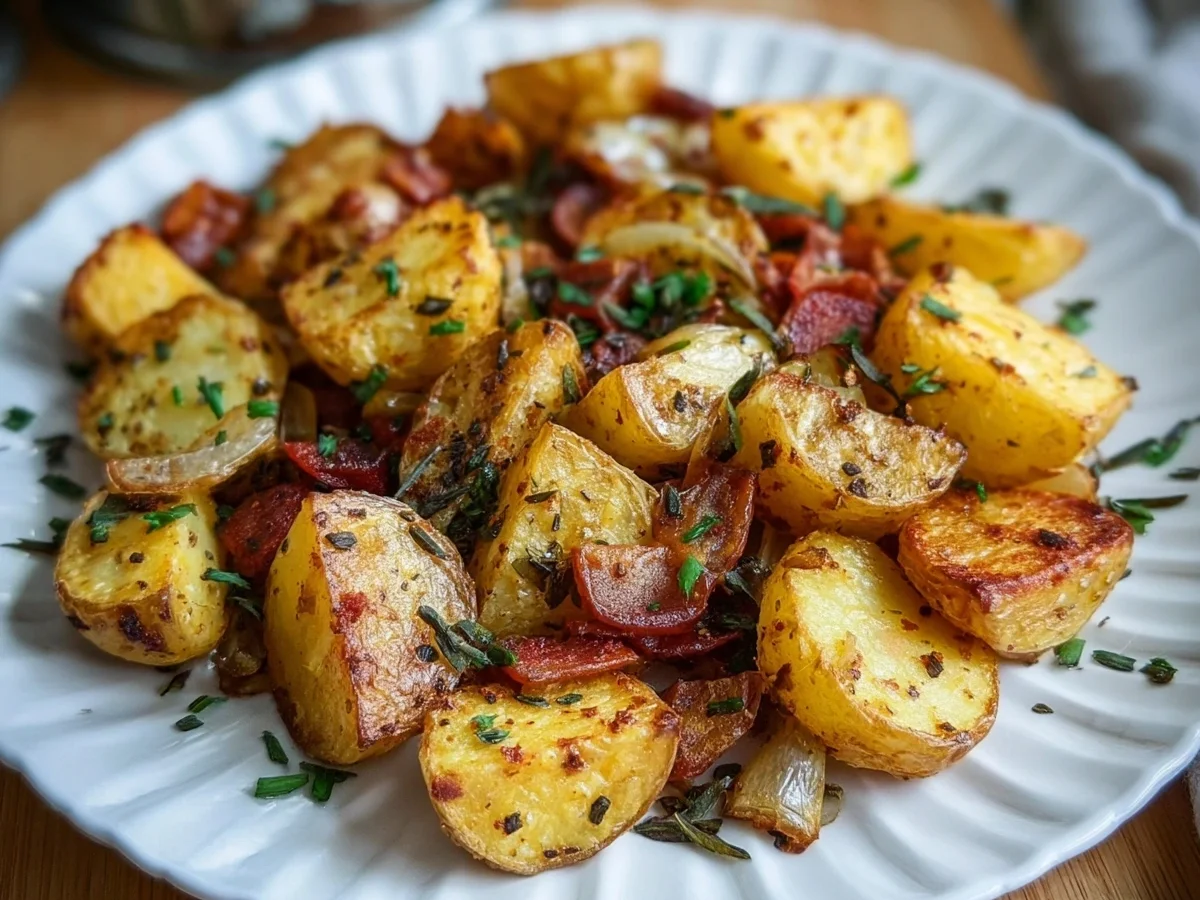 Knusprige Bratkartoffeln aus der Heißluftfritteuse - Bild 1