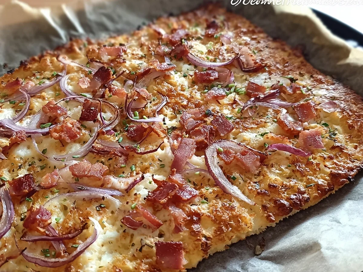 Low-Carb Blitz-Flammkuchen: Schnell & Lecker - Bild 2