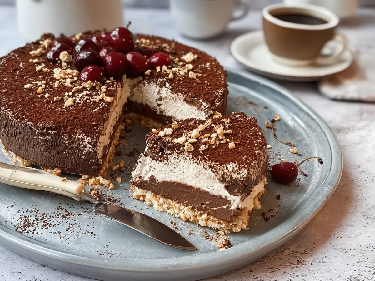 Low Carb Protein Eiskaffee Torte: Himmlischer Genuss - Bild 1