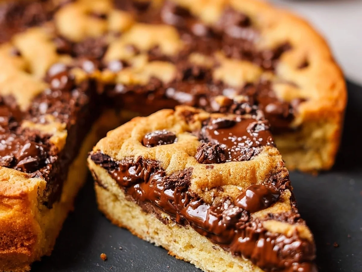 Nutella Cookie Kuchen Rezept: Dein neues Lieblingsdessert - Bild 1