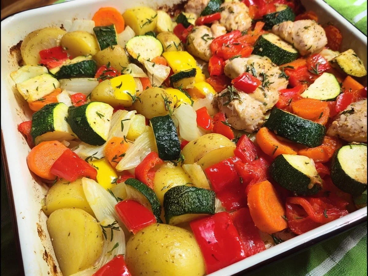 Ofengemüse mit Hähnchen: Gesund & einfach zubereitet - Bild 2