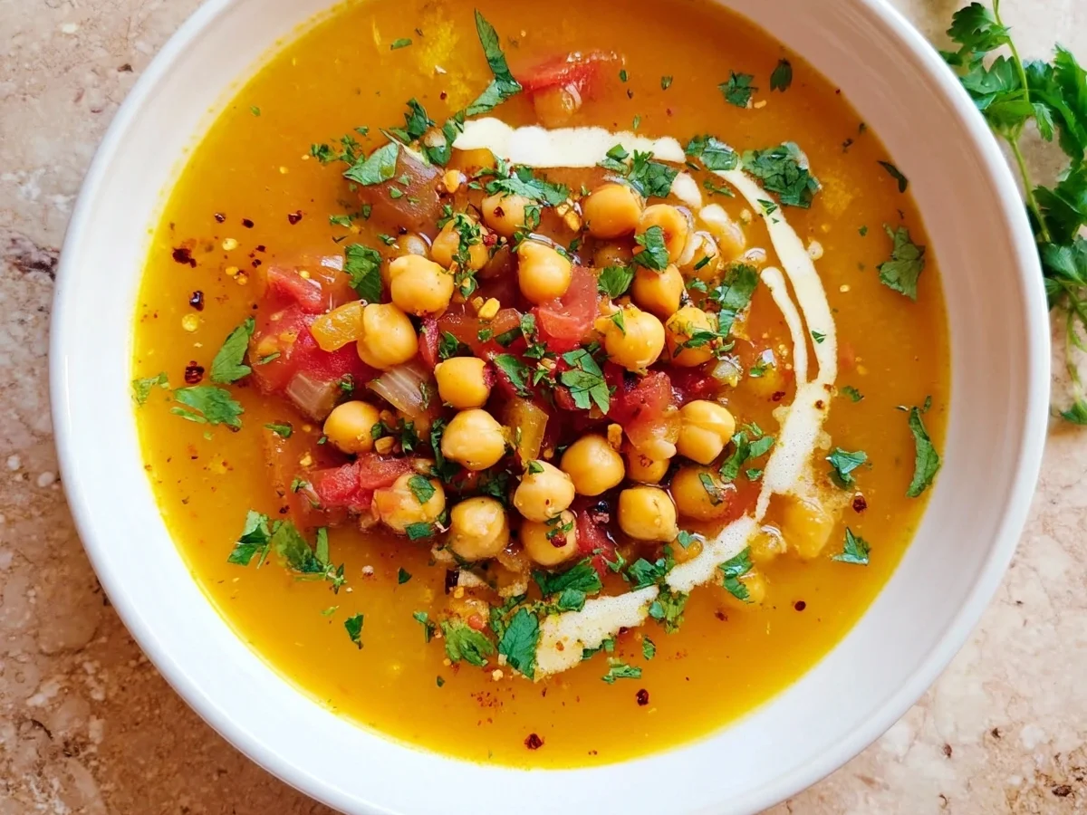 Orientalische Kichererbsensuppe: Einfach & Aromatisch - Bild 1