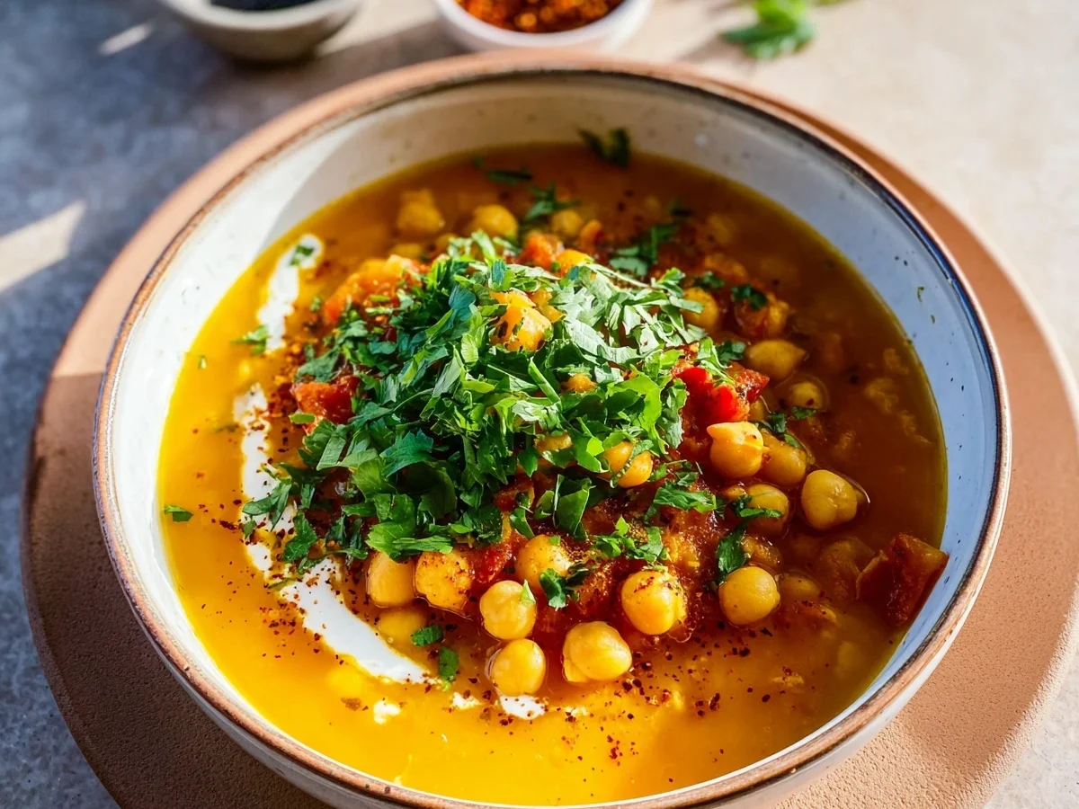 Orientalische Kichererbsensuppe: Einfach & Aromatisch - Bild 2