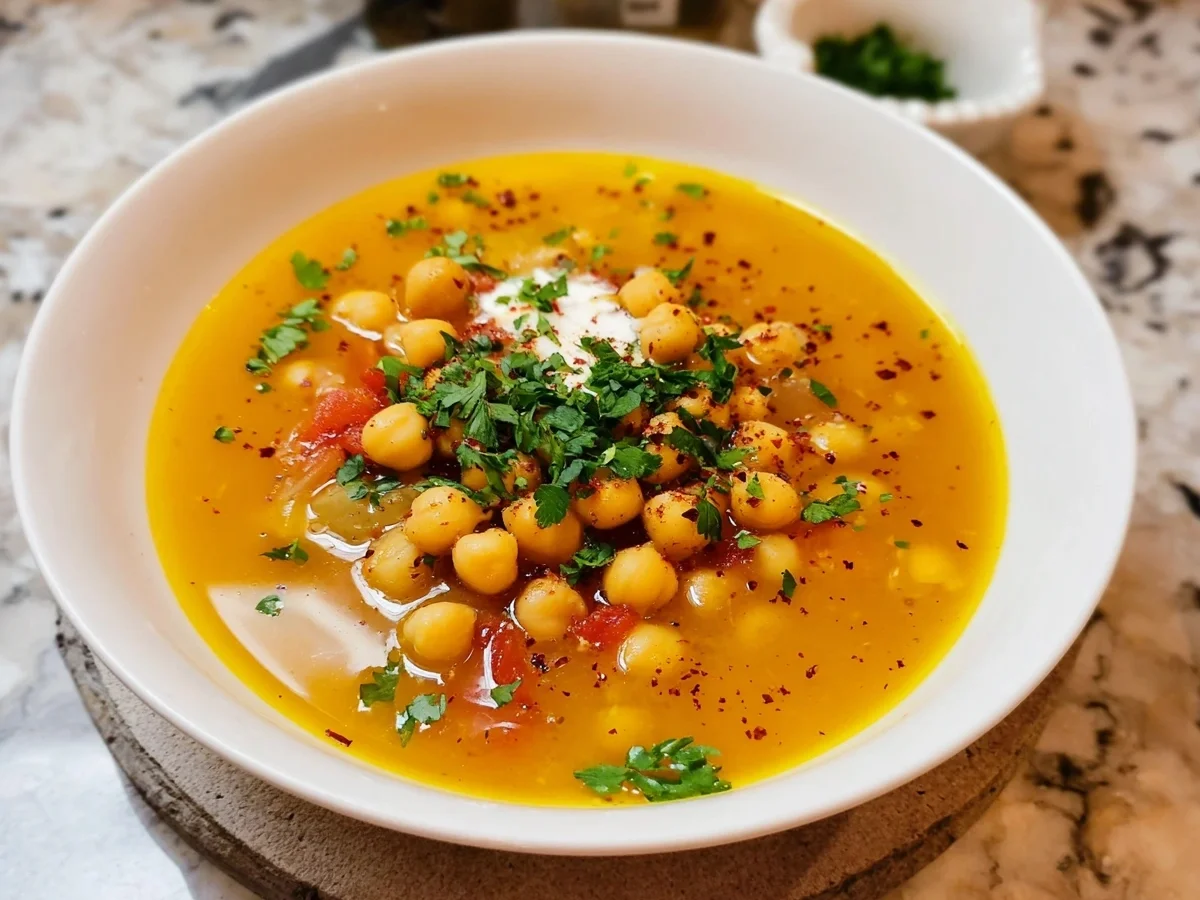 Orientalische Kichererbsensuppe: Einfach & schnell zubereitet - Bild 1
