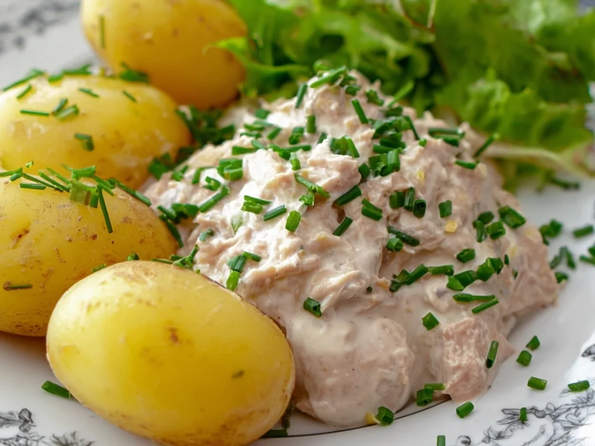 Pellkartoffeln mit Thunfischquark: Leicht & Frisch - Bild 2