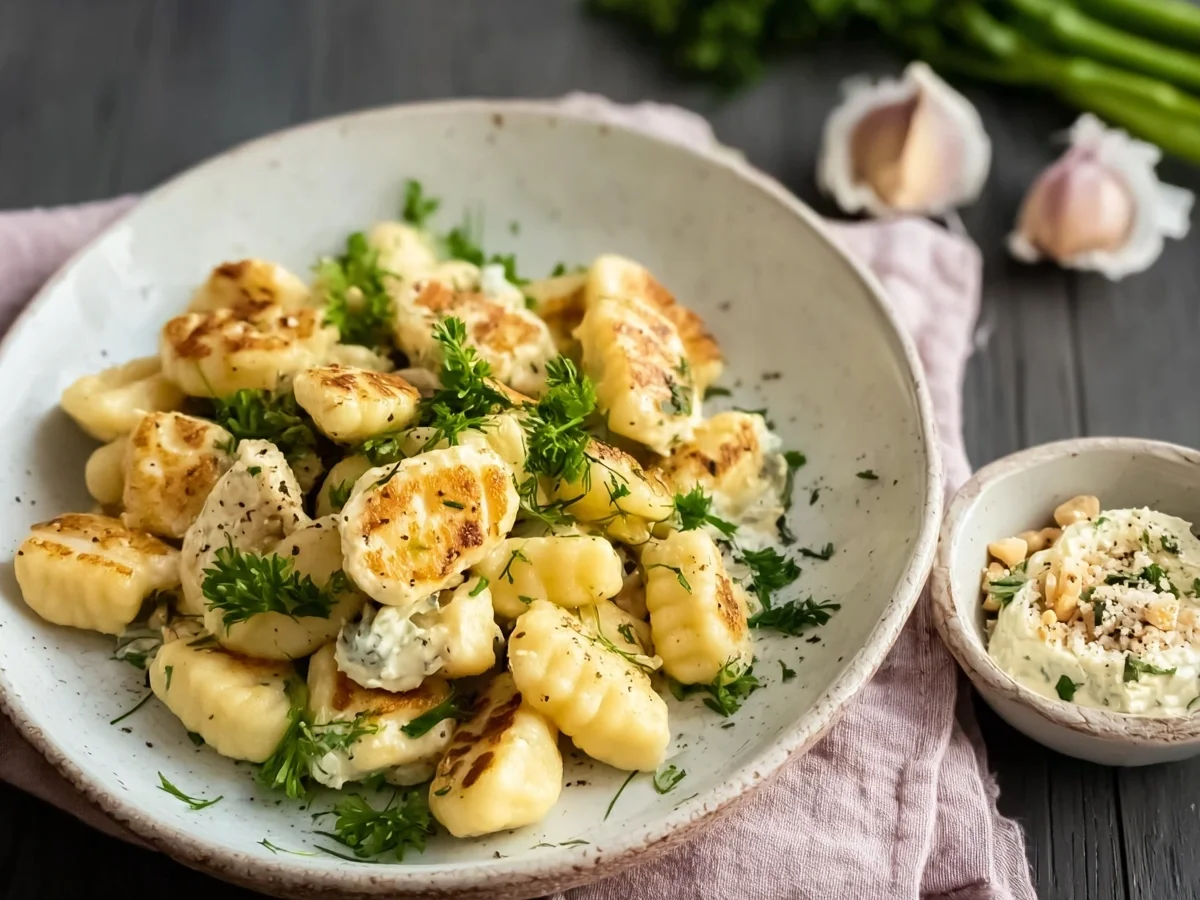 Protein-Gnocchi mit Hüttenkäse: Low-Carb & lecker - Bild 1