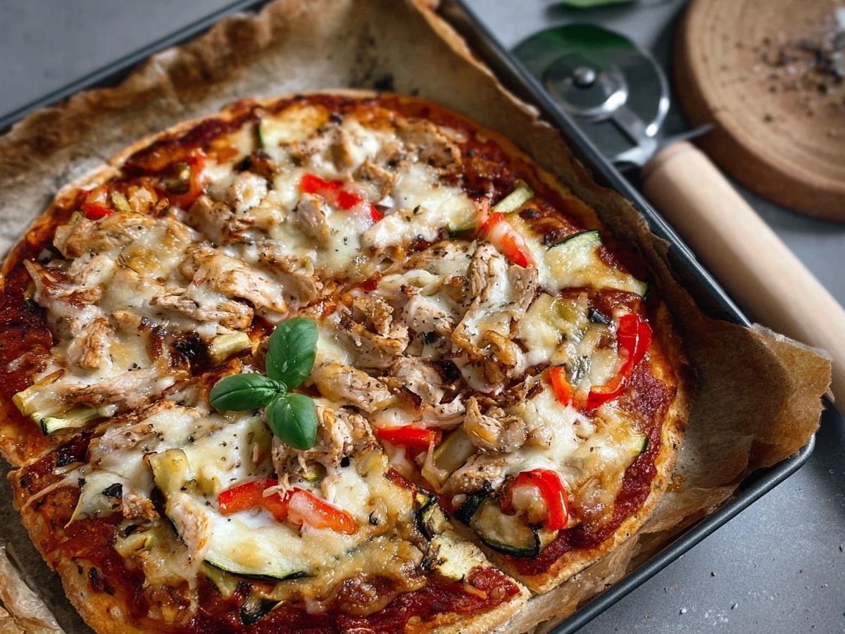 Proteinreiche Fitness-Pizza mit Skyr: Gesund & Lecker - Bild 1