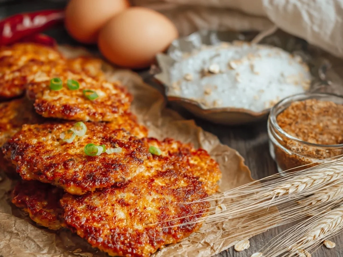 Proteinreiche Hüttenkäsetaler mit Haferflocken: Schnell - Bild 2