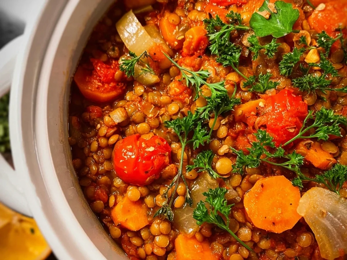 Rote Linsen Eintopf: Schnell, Einfach & Gesund kochen - Bild 1