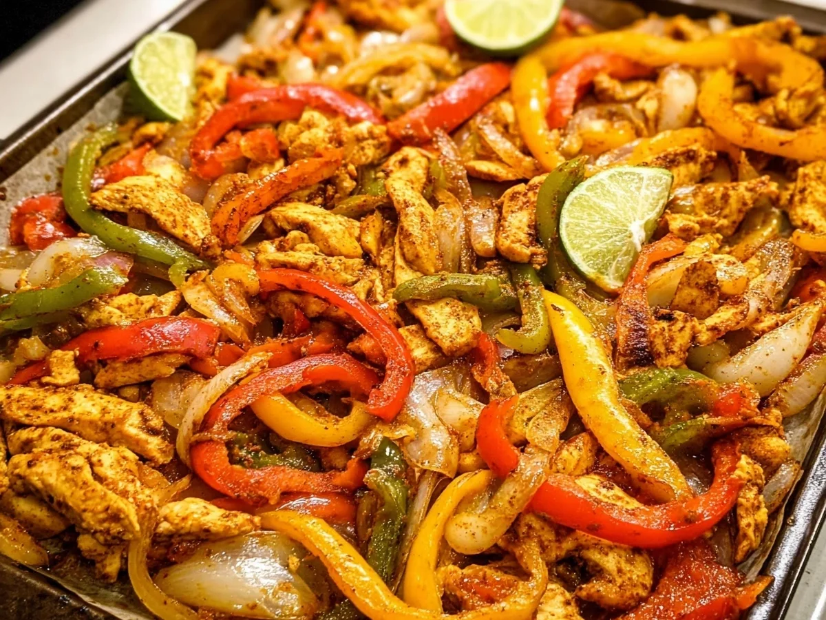 Schnelle Chicken Fajitas vom Blech: Einfaches Ofenrezept - Bild 2