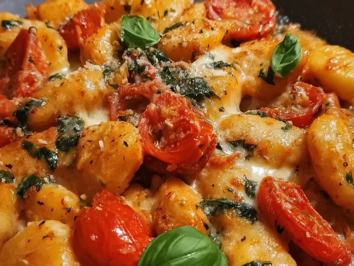 Schnelle Gnocchi Pfanne: Italienisches Hauptgericht in 10 Min. - Bild 1