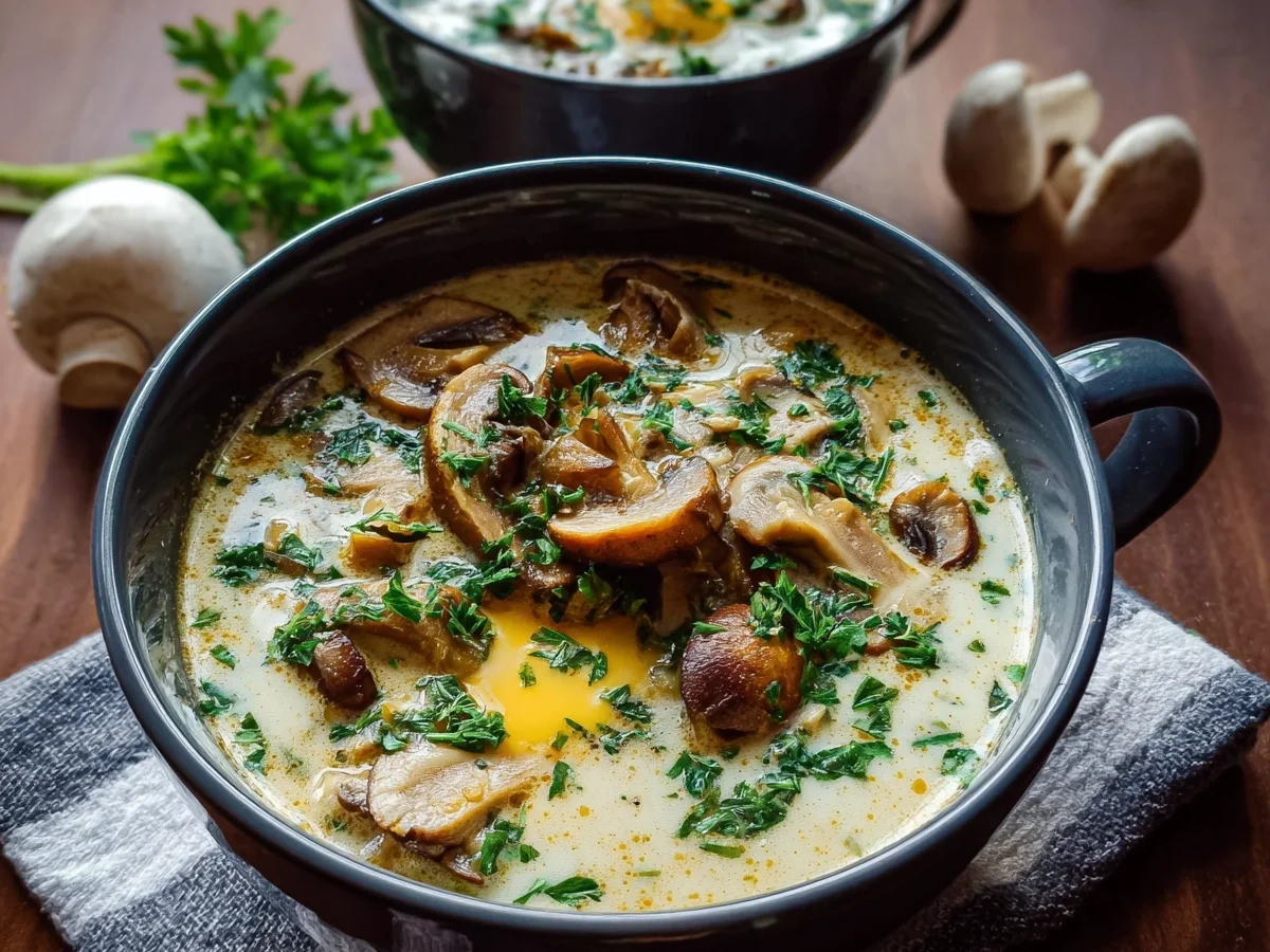Schnelle Pilzsuppe: Einfach selbstgemacht - Bild 1