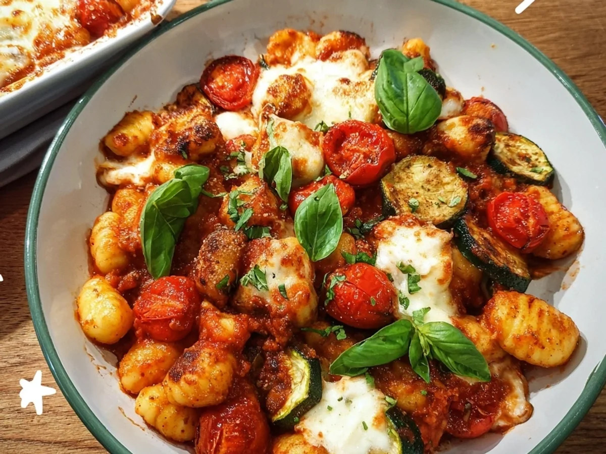Schneller Mediterraner Gnocchi Auflauf - Bild 1