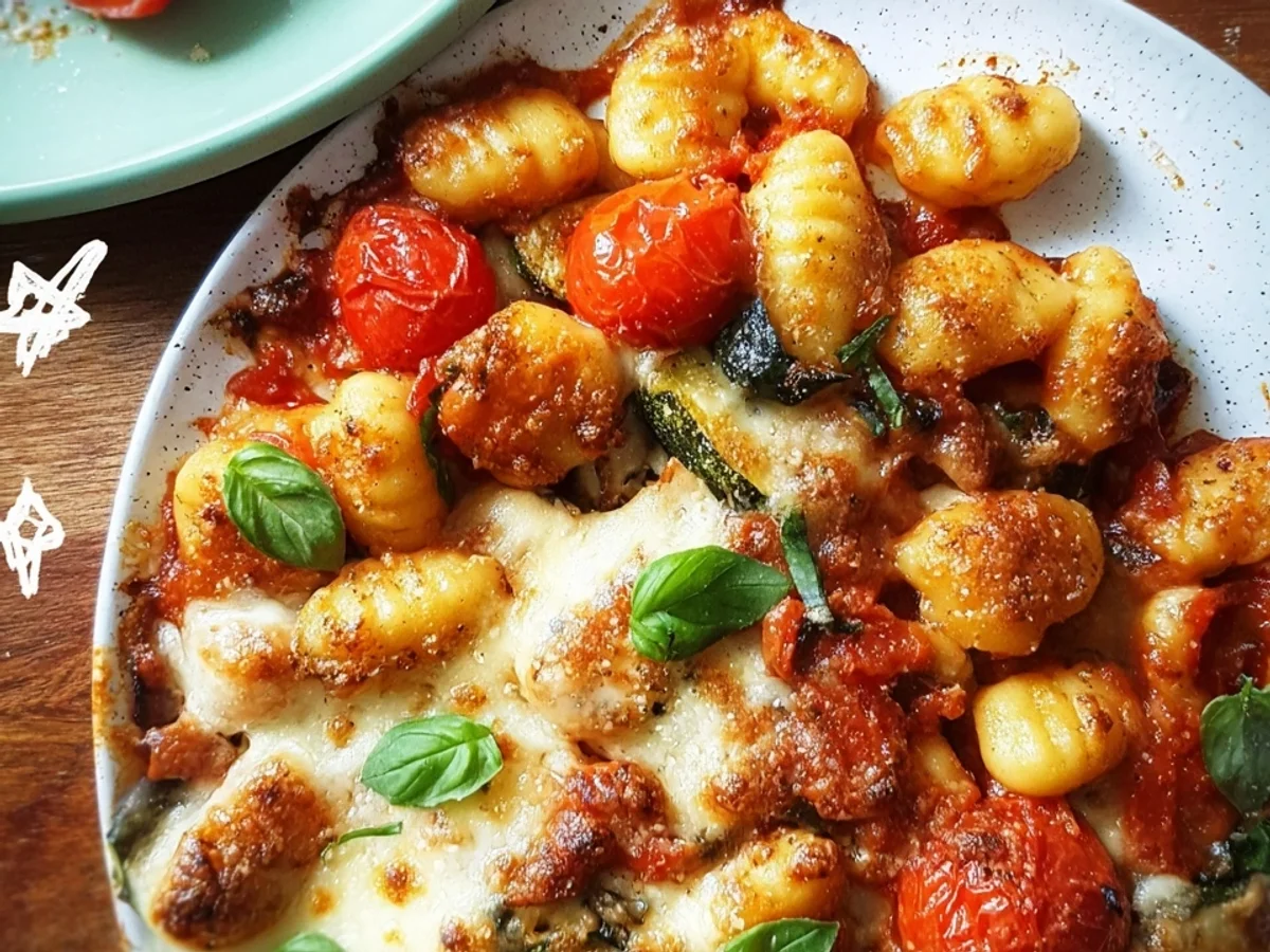 Schneller Mediterraner Gnocchi Auflauf - Bild 2
